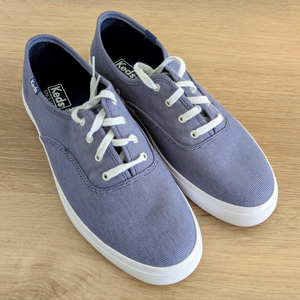 *NEW* Keds Women's Striped Navy Sneakers